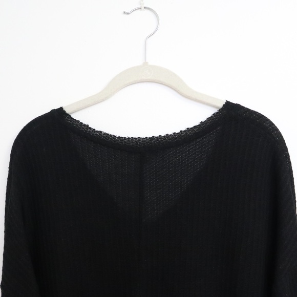 Fashion Nova Waffle V-Neck Lounge Top - Picture 4 of 8